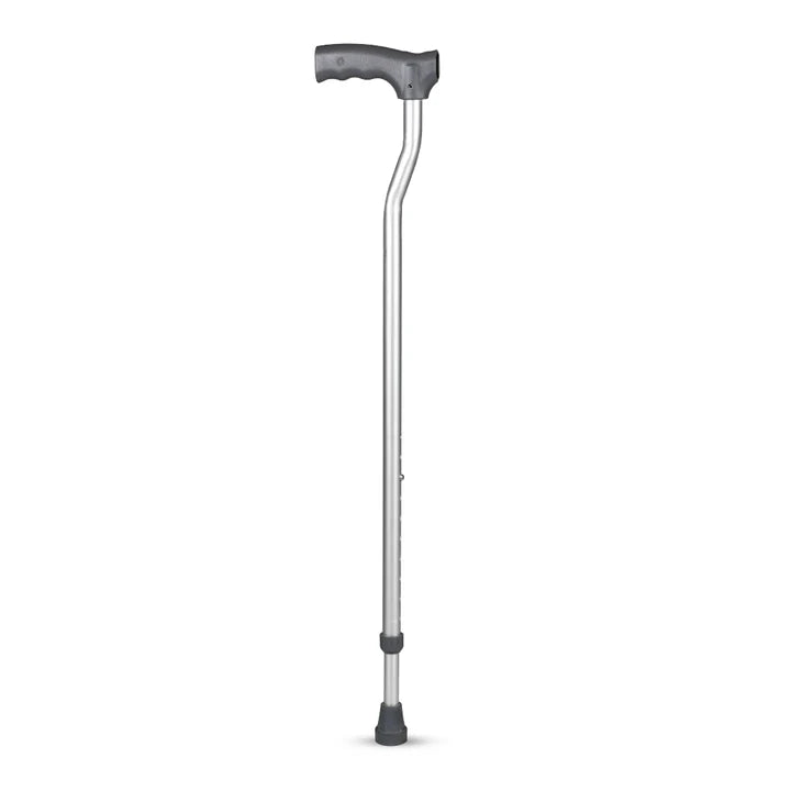 Avanti L Shape Walking Stick | Adjustable Height | Lightweight Walking Stick (Grey) Avanti L Shape Walking Stick | Adjustable Height | Lightweight Walking Stick (Grey)